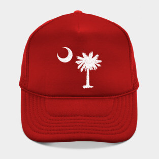 South Carolina Crescent and Palmetto Hat