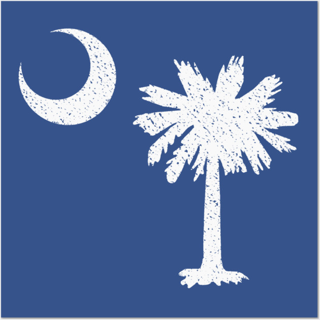 South Carolina Crescent and Palmetto Wall Art by DonWillisJrArt