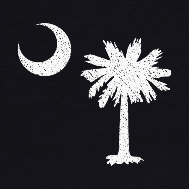 South Carolina Crescent and Palmetto by DonWillisJrArt