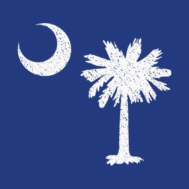 South Carolina Crescent and Palmetto by DonWillisJrArt