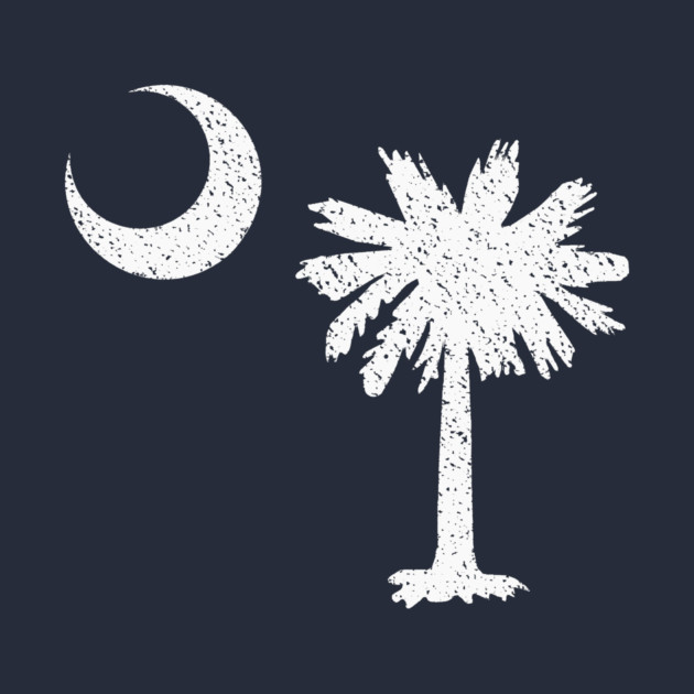 South Carolina Crescent and Palmetto by DonWillisJrArt