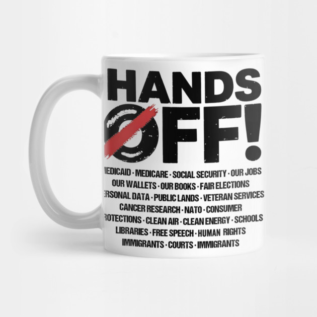 Hands Off America – Anti-Trump Resistance Message by ArtistTee ⭐⭐⭐⭐⭐