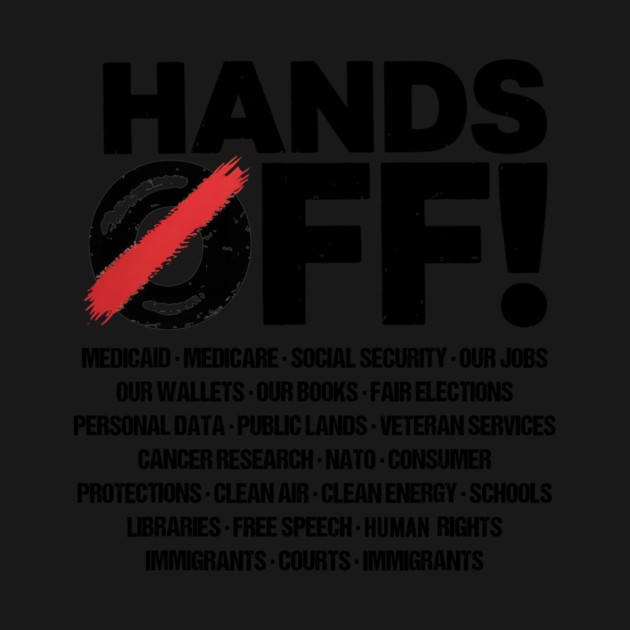 Hands Off America – Anti-Trump Resistance Message by ArtistTee ⭐⭐⭐⭐⭐