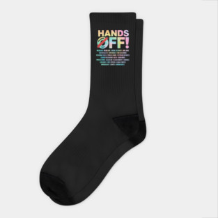 Hands-Off-Protest Socks