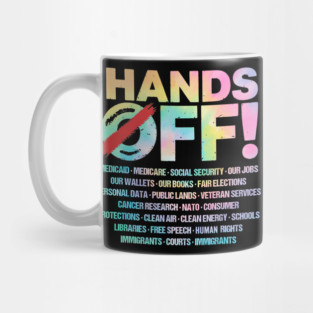Hands-Off-Protest Mug