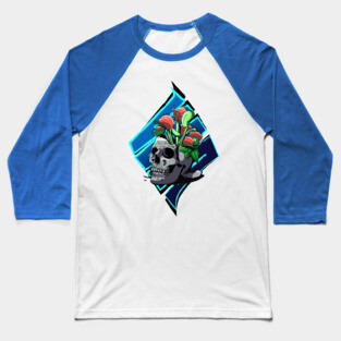 Venus flytrap in a Skull Baseball T-Shirt