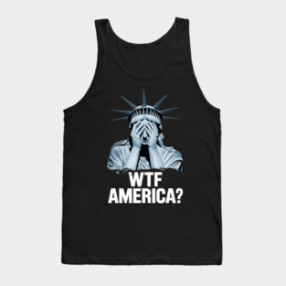 America Protest Political US Tank Top