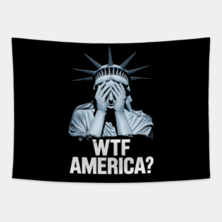 America Protest Political US Tapestry