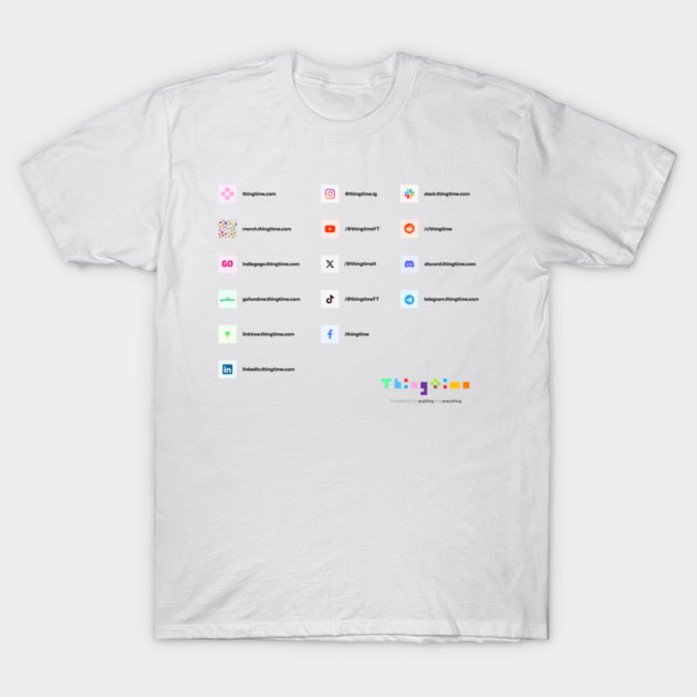 SOCIALSTIME 🫰 💖 T-Shirt by Thingtime