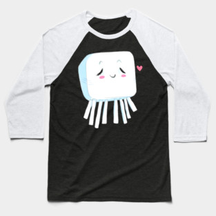 Minecraft Happy Ghast Baseball T-Shirt