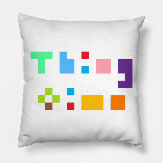 THING ↩ TIME POCKET W/SOCIALS 🌏 Pillow by Thingtime