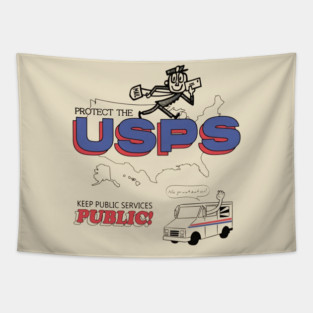 Protect The Usps Tapestry