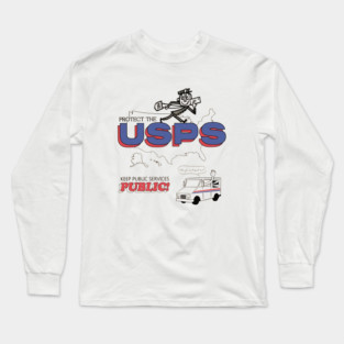 Protect The Usps Long Sleeve T-Shirt