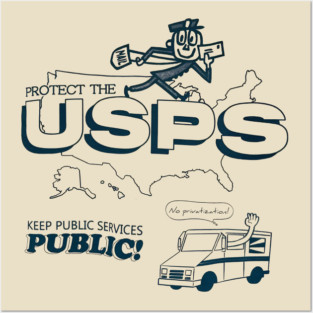 Protect the USPS Posters and Art
