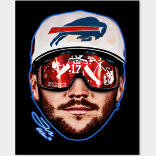 Josh Allen Sunglasses Posters and Art