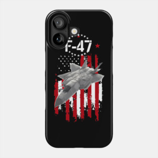 Funny F47 Fighter Jet Trump Shirt F-47 Jet Fighter Aircraft Phone Case