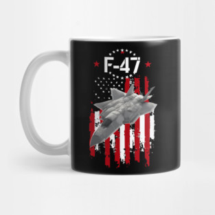 Funny F47 Fighter Jet Trump Shirt F-47 Jet Fighter Aircraft Mug