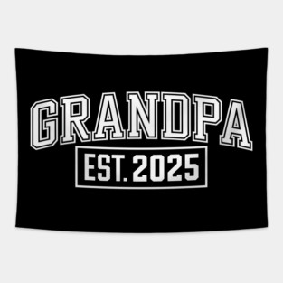 Grandpa EST. 2025 Tapestry