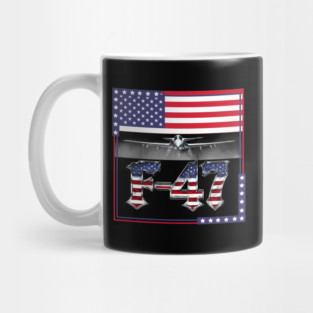 Funny F47 Fighter Jet Trump Shirt F-47 Jet Fighter Aircraft Mug