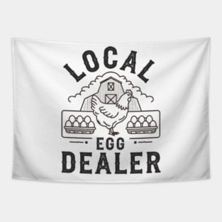 Local Egg Dealer Tapestry