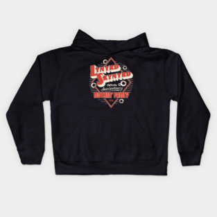 Lynyrd Skynyrd 50th Anniversary Nuthin’ Fancy Diamond Shooter Kids Hoodie