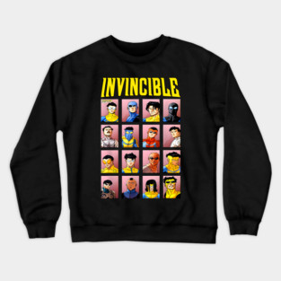 Invincible Comic Book Bootleg Fan Cartoon Crewneck Sweatshirt
