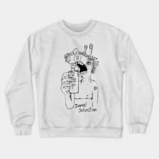 Daniel Johnston Fan art Crewneck Sweatshirt