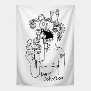 Daniel Johnston Fan art Tapestry
