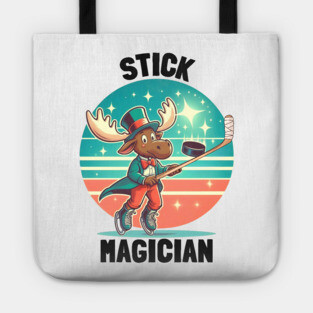 Stick Magician – Moose on Ice Tote