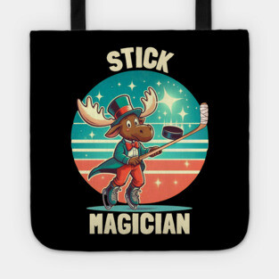 Stick Magician – Moose on Ice Tote
