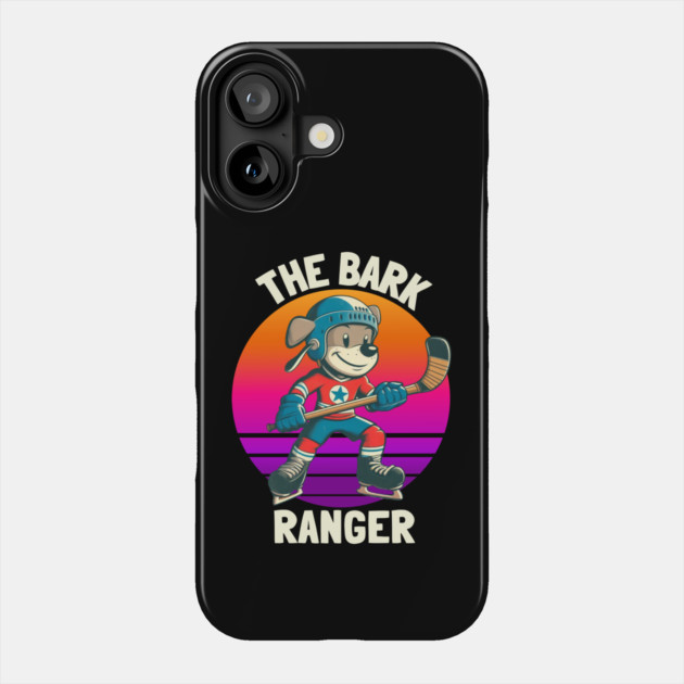 Bark Ranger – Hockey’s Hero Pup Phone Case by Ben's Store 1