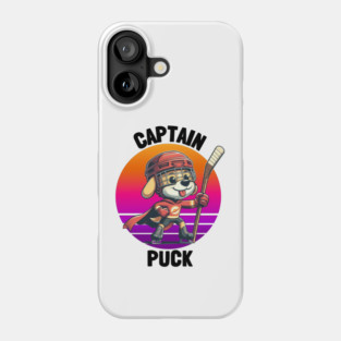 Captain Puck – Super Skating Pup Phone Case