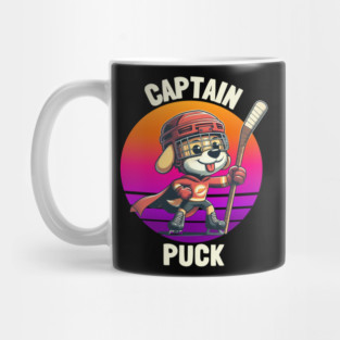 Captain Puck – Super Skating Pup Mug
