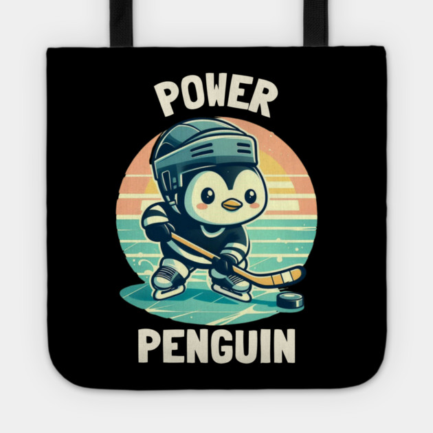 Power Penguin – Ice Cold & Ready to Score Tote by Ben's Store 1