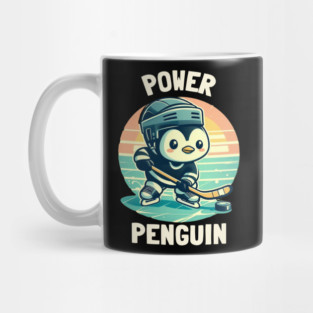 Power Penguin – Ice Cold & Ready to Score Mug