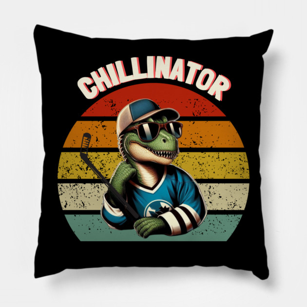 Chillinator – Too Cool for the Crease Pillow by Ben's Store 1