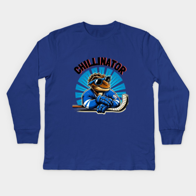 Chillinator – Too Cool for the Crease Kids Long Sleeve T-Shirt by Ben's Store 1