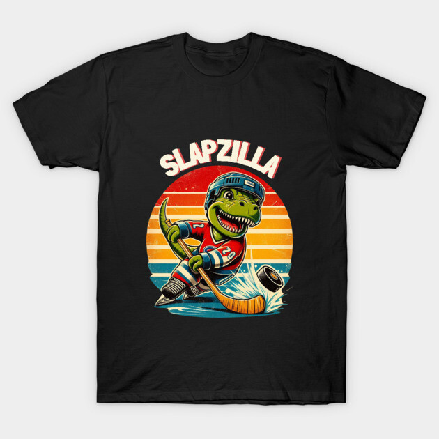 Slapzilla – King of the Rink T-Shirt by Ben's Store 1