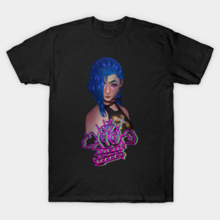 Powder Jinx Arcane Movie T-Shirt