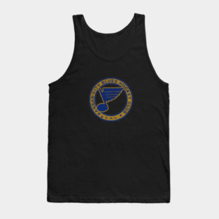 Retro Kansas City Blues NHL Hockey Club Tank Top