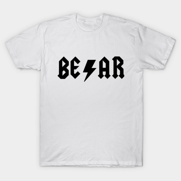 Bear Rock Black T-Shirt by Rehoboth Beach Bears