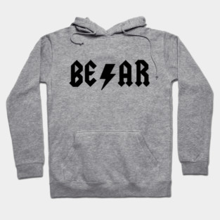 Bear Rock Black Hoodie