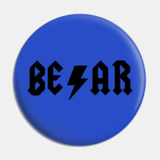 Bear Rock Black Pin