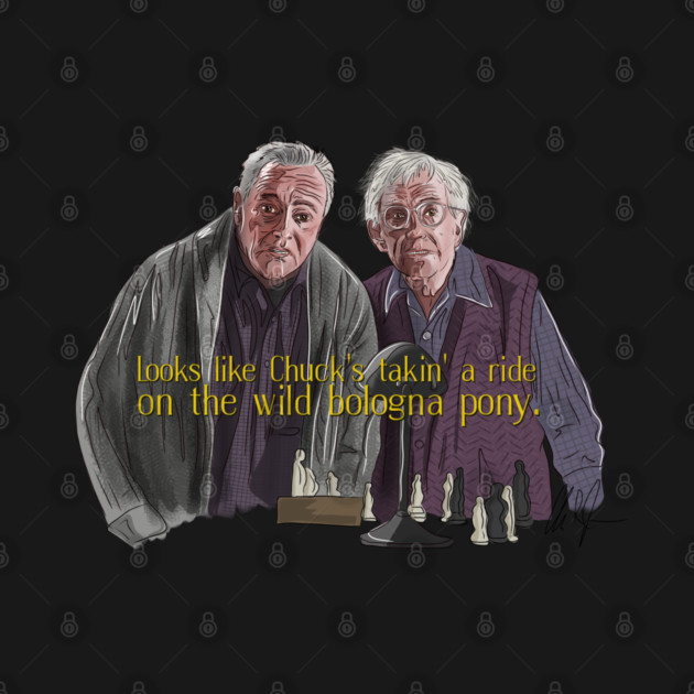 Grumpy Old Men: Wild Bologna Pony by 51Deesigns