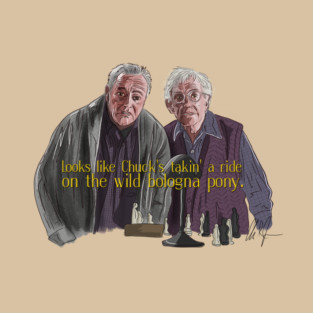 Grumpy Old Men: Wild Bologna Pony T-Shirt