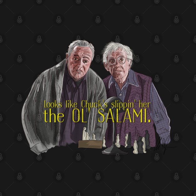 Grumpy Old Men: the OL' SALAMI by 51Deesigns