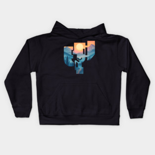 Switch Axe - Hunter Weapon Kids Hoodie