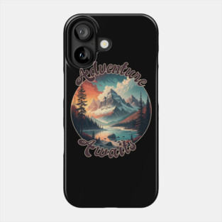 Adventure awaits Phone Case