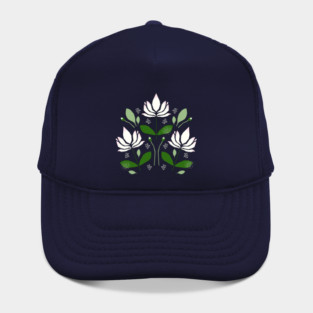 White Lotus flower Hat
