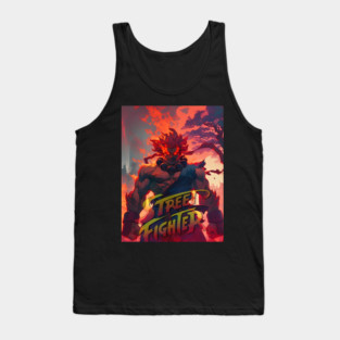 Akuma Street Fighter Tank Top